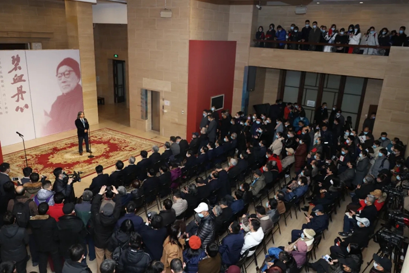 纪念沙孟海诞辰120周年书法篆刻艺术展暨文献展在北京开幕