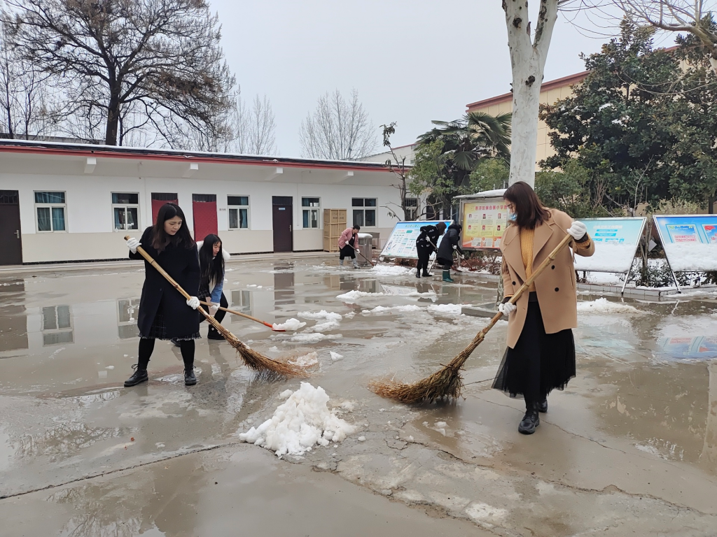 用心开始，我们奋力前行——保合寨小学开学前准备工作